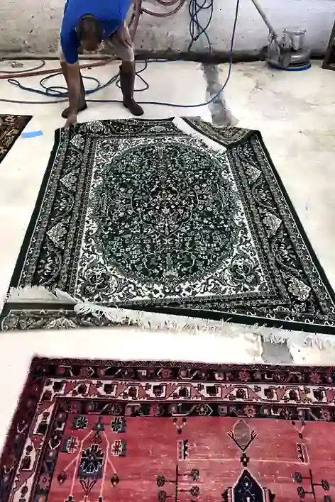 Antique Rug Hand Cleaning