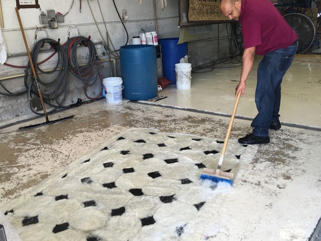 Oriental Rug Cleaning Process in Cooper City