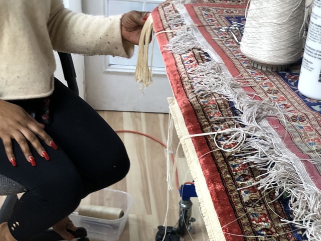 Rug Restoration Specialists Process