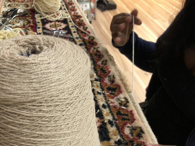 Rug Restoration Process