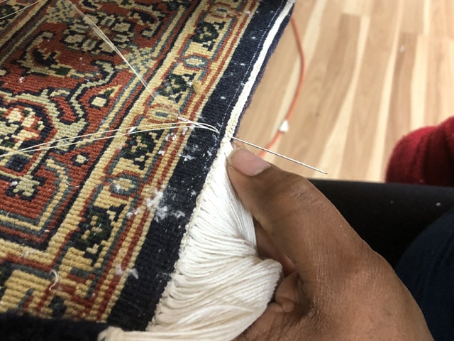 Best Rug Repair Process