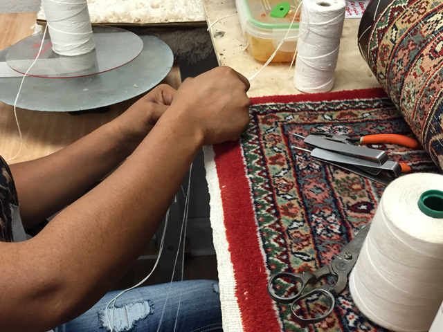 Oriental Rug Repair & Restoration Service West Palm Beach