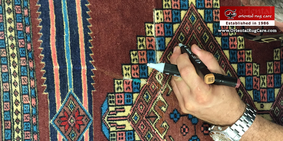 Rug Color Damage Restoration Boca Raton