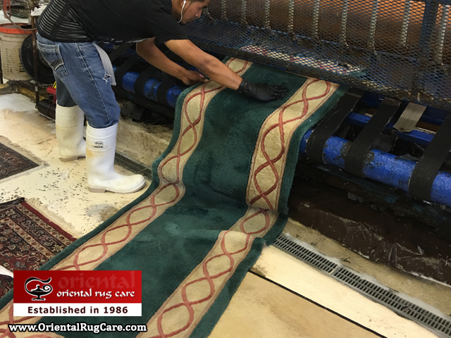 Rug Soft Water Rinse Process Vero Beach