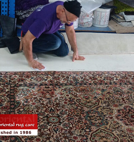 Oriental rug repair