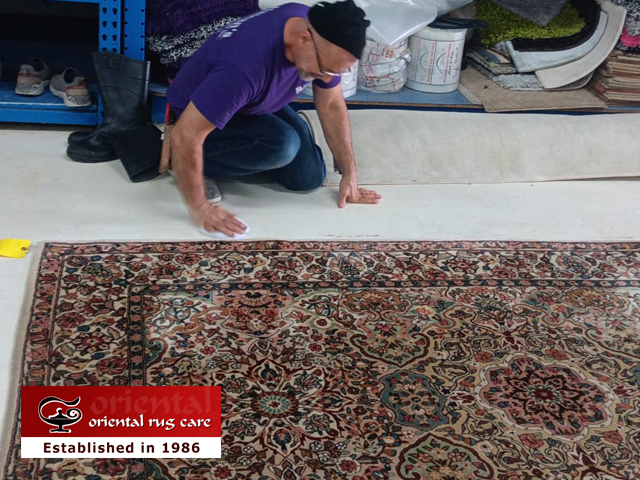 Oriental rug repair