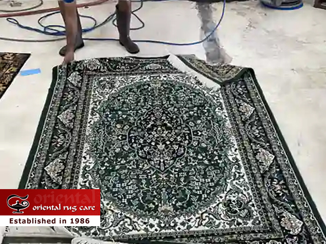 Silk Rug Restoration